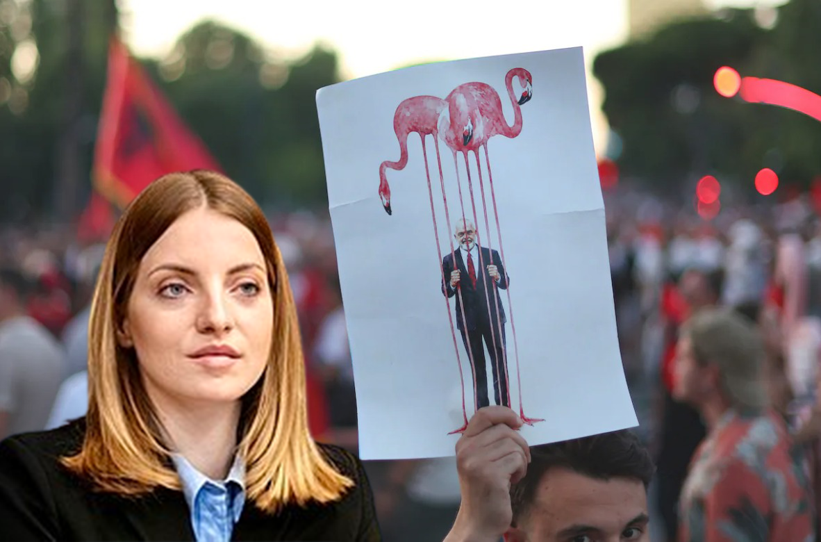 Marjana Koçeku për gazetën holandeze  BE duhet të shtojë kritikat ndaj qeverisë  44 ditë protesta për largimin e Ramës  lëvizja do të fuqizohet më tej