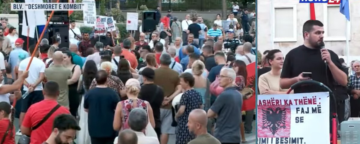 Protesta para qeverisë  Aktivistët krahasojnë Ramën me Lukashenkon  I hoqëm maskën kryeministrit