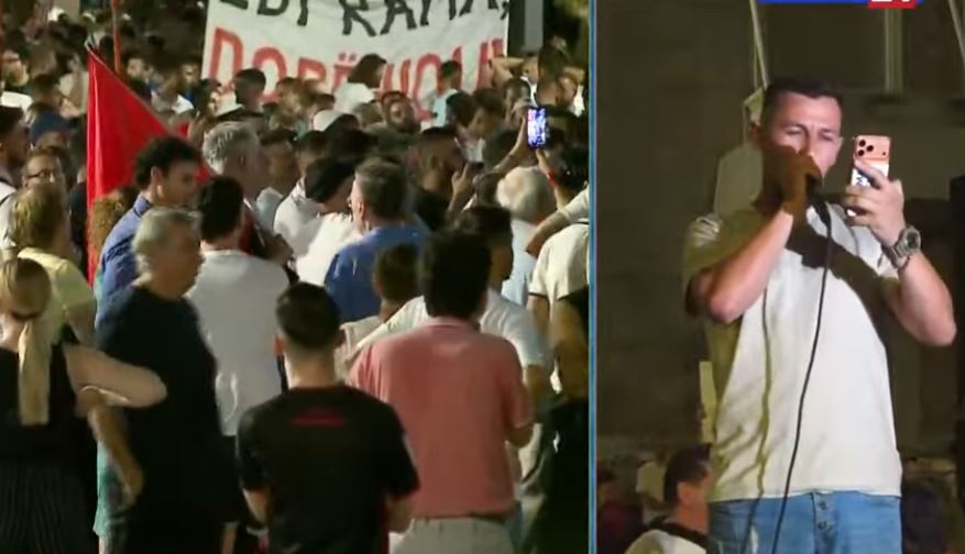 Protestuesi i sulmuar nga Braçe  Më quajtën drogaxhi  mora 500 kërcënime  por diaspora qëndron e patrembur