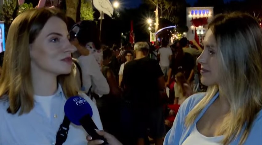 Marjana Koçeku  Do të jem në mbështetje të protestës së 23 korrikut para Parlamentit