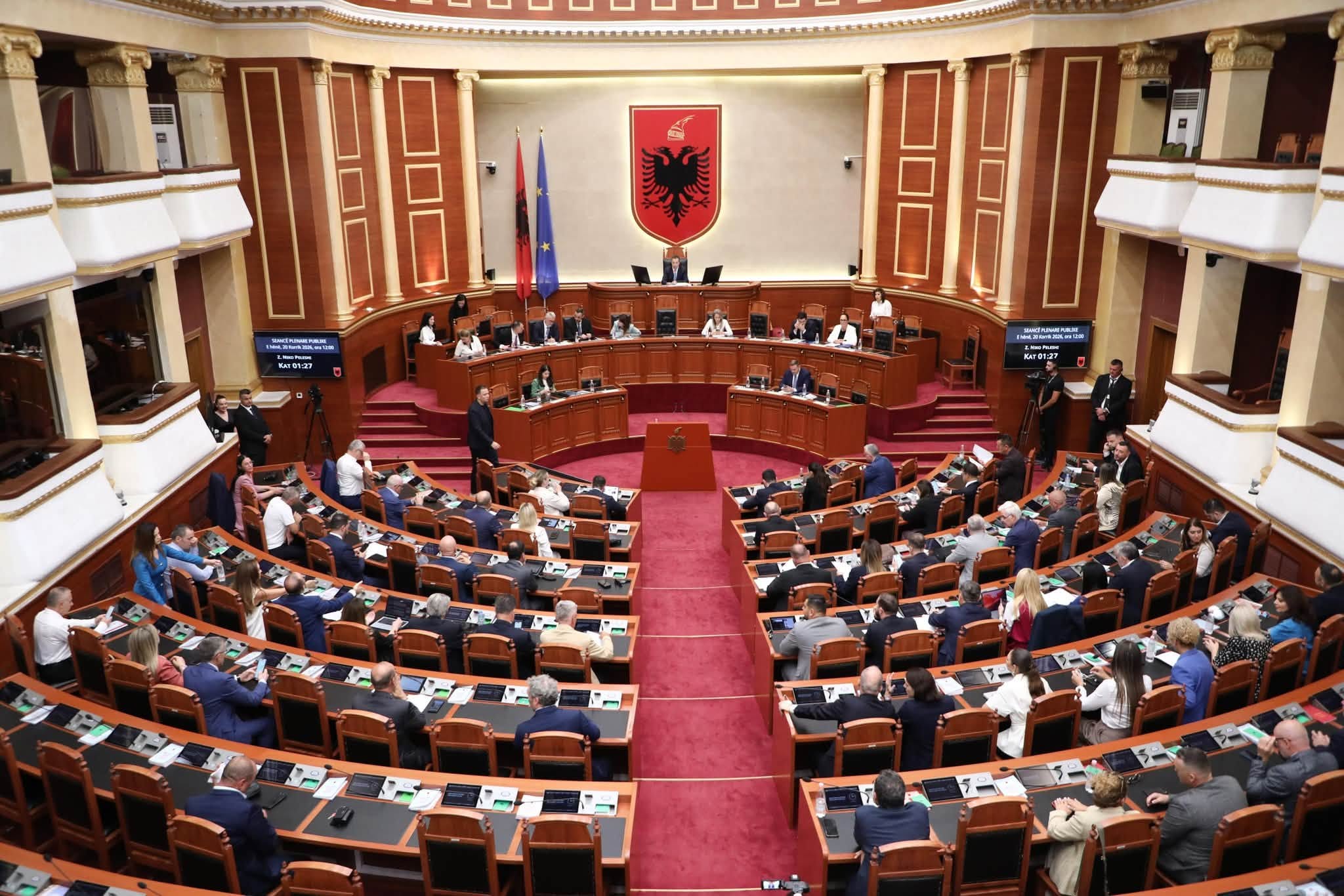 Kuvendi përcakton të enjten datën e paraqitjes së raporteve të PS së dhe PD së për Reformën Territoriale