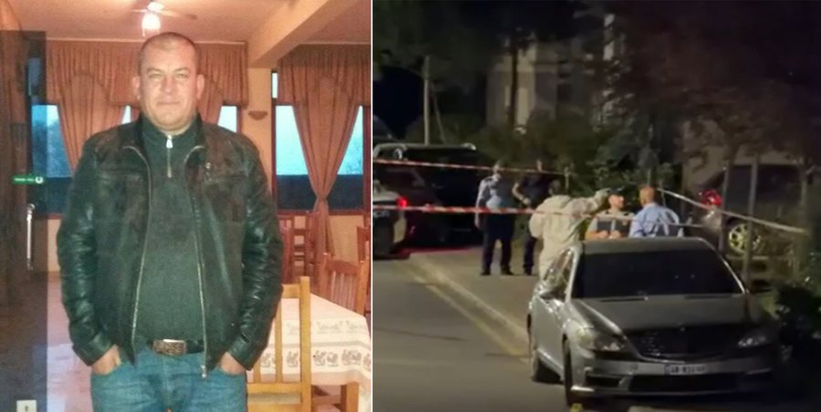 This is Florion Dalladaku  the 45 year old who killed his mother and seriously injured his father