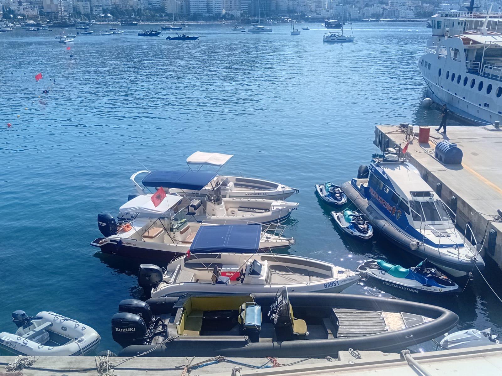 Sarandë  pesë skafe pa dokumentacion bllokohen dhe drejtuesit ndëshkohen me gjobë