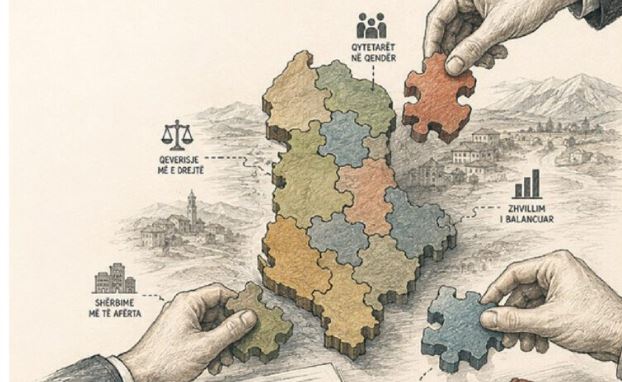Harta e re me 46 Bashki   Përvoja e 2014 ës si alarm  Bashkimi i njësive rriti taksat  por jo cilësinë e shërbimeve për qytetarët