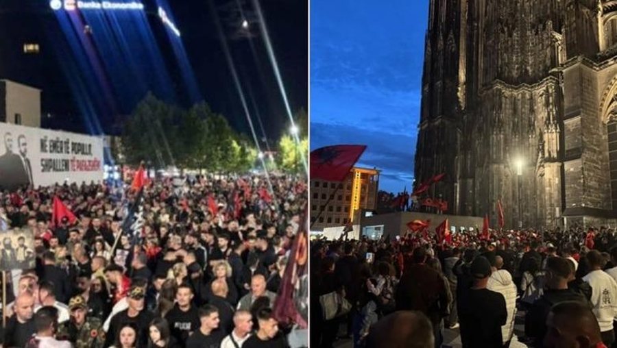 Prishtina protestoi edhe sot për çlirimtarët  emigrantët u mblodhën në Europë