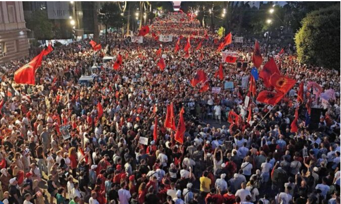 Sot dita e 100 e revoltë s qytetare  paralajmërohet protestë masive  Rama jep dorëheqjen  Ju ka ardhur fundi