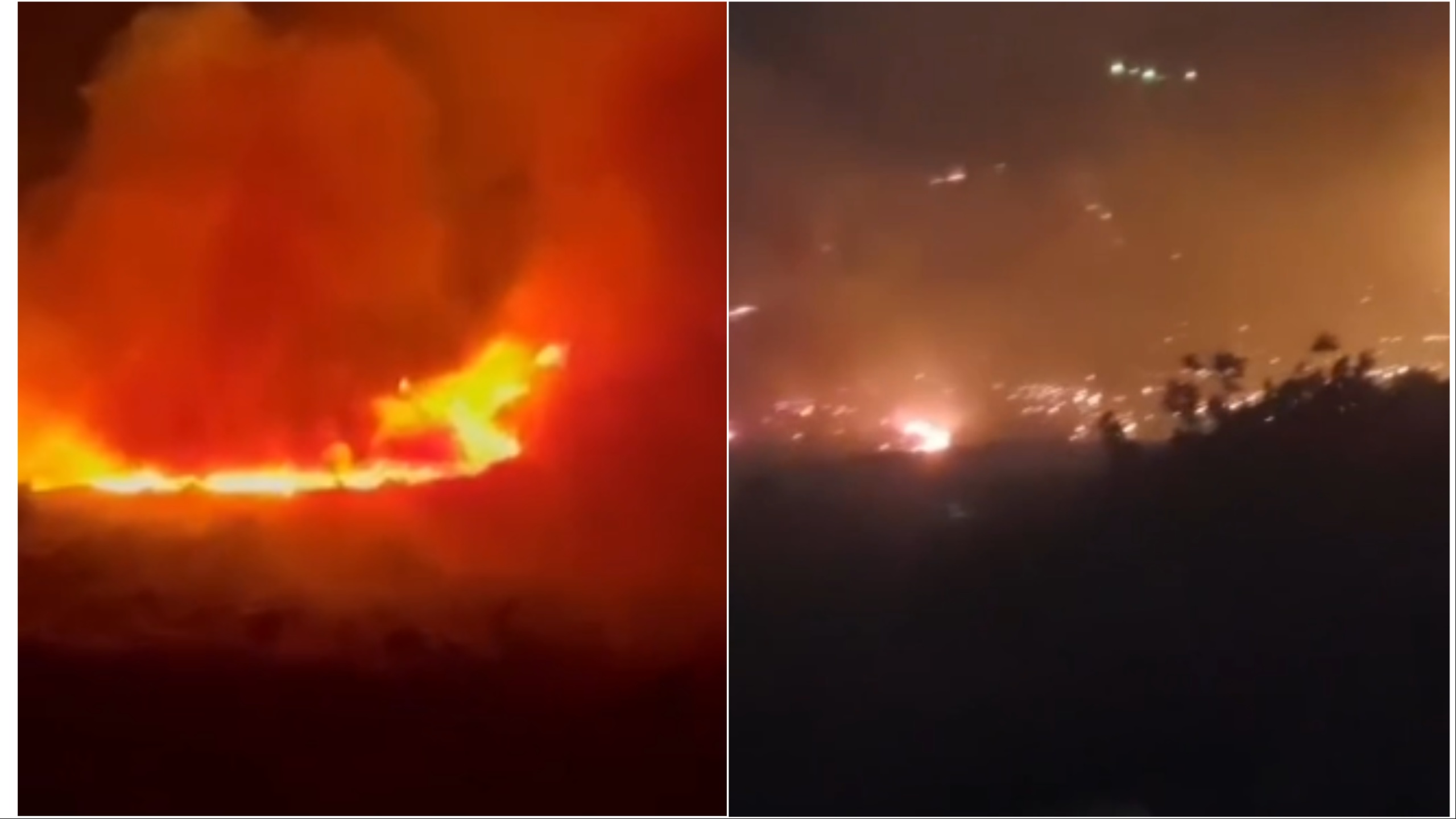 Zjarri në Himarë del jashtë kontrollit  shkrumbohen dy banesa dhe rrezikohen rreth 40 të tjera